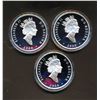 Image 3 : CANADA $20.00 2000 3 Coin Transportation Series Proof