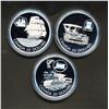 Image 2 : CANADA $20.00 2001 3 Coin Transportation Series Proof