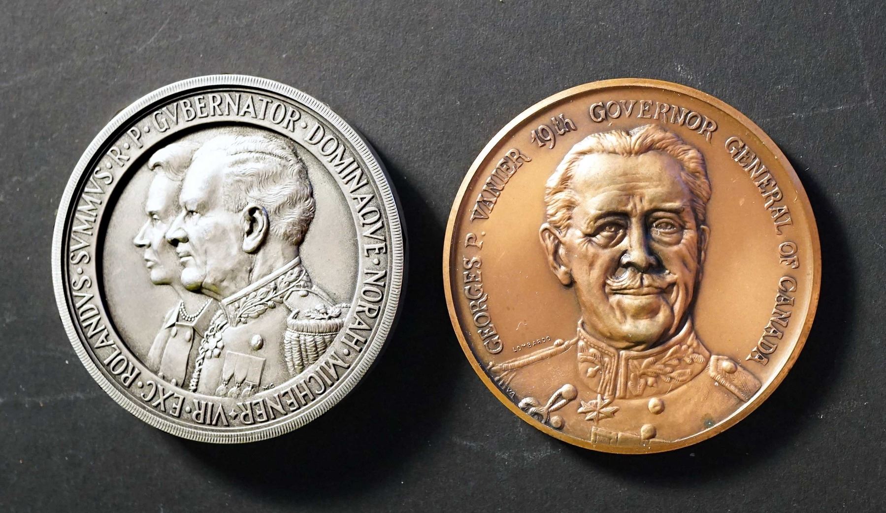 CANADA 1959-1974. A Pair of Governor-General Medals FDC