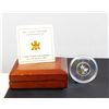 Image 3 : CANADA $10.00 2001 Gold Maple Leaf Hologram Gold Coin