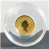 Image 2 : CANADA $10.00 2001 Maple Leaf Gold Hologram Specimen