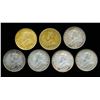 Image 2 : BRITISH WEST AFRICA Two Shillings 1915-1922. A 7 Piece Year Set,
