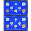 Image 1 : GREAT BRITAIN 1828-1969. A Lot of 66 Coins, Tokens & 2 sets Fine-Unc