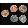 Image 2 : INDIAN STATES MYSORE 20 Cash 1834. A Lot of 5 coins C#193.2 EF