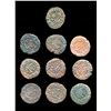 Image 2 : INDIAN STATES MYSORE 20 Cash 1834. A Lot of 10 coins C#193.2 F-VF