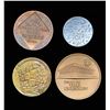 Image 2 : ISRAEL 1966-1981. 4 Commemorative Medals FDC