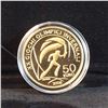 Image 1 : ITALY 50 Euros 2006 Torch runner Gold Coin Proof