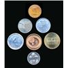 Image 2 : UNITED STATES 1927-1971. A Lot of 7 Aviation / Space Medals Very Good-Unc