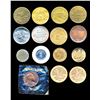 Image 2 : UNITED STATES 1930-1976. A Lot of 15 Souvenir medals & Tokens Fine-Unc