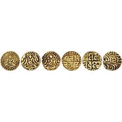 INDIAN COINS. POST-GUPTA. Chandellas of Jejakabhukti. Sallakshana Varman, c.1110 AD. ¼ Dinar. AV …