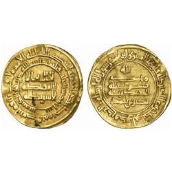 ISLAMIC. SAMANID. Nasr II b. Ahmad, 301-331 AH. Dinar. AV 4.38g. Naysabur. 303h. Album 1449.1. Ve…