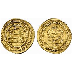 ISLAMIC. QARAKHANID, Nasr b. ‘Ali, c. 383-403 AH. Dinar. AV 3.43 g. Nishapur. 396h. Kochnev 112. …