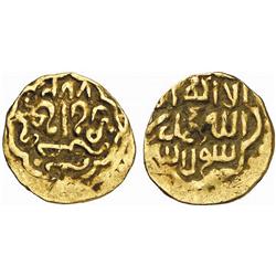 ISLAMIC. SUFID. Temp. Husayn, 762-774 AH. Fractional Dinar. AV 1.12 g. Khwarizm. 772h. Album 2063…
