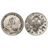 Image 1 : Russian Coins and Historical Medals. Elizabeth I, 1741-1761. Rouble 1742 ???. Overstruck on a Rou…