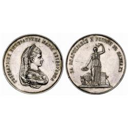Russian Coins and Historical Medals. MEDALS OF ALEXANDER III. Medal. Silver. 42 mm. 25.22 gm. By …