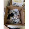 Image 8 : 2 BUNDLES OF BOXES AND BOX OF ELECTRICAL