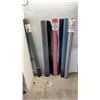 Image 1 : 5 ROLLS OF VINYL FABRIC APPROX 56 INCHES WIDE