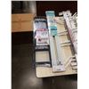 Image 2 : LOT OF WINDOW SECURITY BARS, SHOE RACK, AND GARMENT RACK