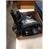 Image 2 : TOOLBOX WITH POWER TOOLS, STRAP WRENCHES