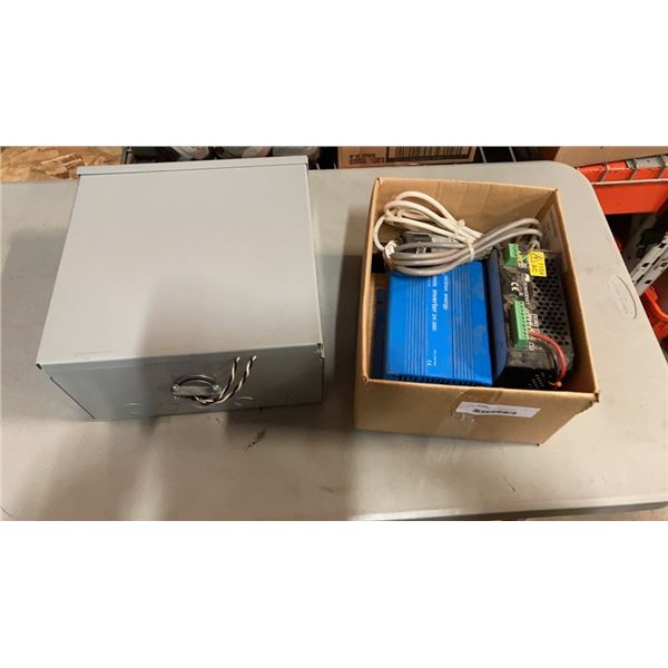 METAL CONTROL BOX AND BOX OF INVERTERS