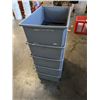 Image 2 : 5 STACKING BINS 24" X17" X9"