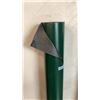 Image 3 : 2 CUT OFF ROLLS OF 49" WIDE VINYL BLUE AND GREEN