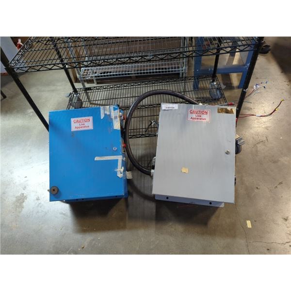 2 ELECTRICAL CONTROL BOXES