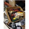 Image 2 : BOX OF TOOLS AND SHOP SUPPLIES