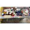 Image 2 : 3 TOTES OF ART SUPPLIES, PAINT, ETC