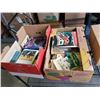 Image 1 : 2 BOXES OF BOOKS AND MAGAZINES