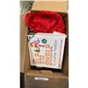 Image 2 : 3 BOXES OF CHRISTMAS DECOR, ELF ON THE SHELF, LIGHTS