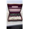 Image 1 : CUTLERY CANTEEN OF CERAMIC CHESS PIECES