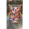 Image 8 : VINTAGE KIDS ROCKING CHAIR AND DOLL HIGH CHAIR