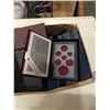 Image 2 : BOX OF COIN HOLDER BOOKS