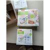 Image 2 : BOX OF NEW BABY BOTTLES 3 SIZES, WITH MEDIUM AND SLOW FLOW NIPPLES