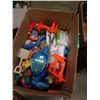 Image 8 : NEW STAR ROCKET AIR POWERED ROCKET AND 3 BOXES OF TOYS AND FIGURES