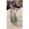 Image 2 : 3 BOXES AND 2 TOTES OF HAND BLOWN MEXICAN GLASSES, JUGS AND MORE