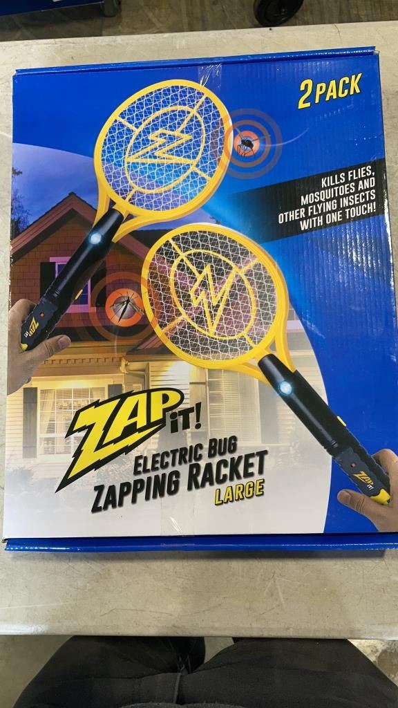 Zapit Rackets NEW ZAPPIT 2 PACK ELECTRIC ZAPPING RACKET
