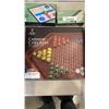 Image 2 : 2 NEW MELAMINE ASIAN GO GAMES WITHCHINESE CHECKERS AND LUDO