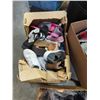 Image 2 : BOX OF NEW SHOES AND 2 BOXES OF HATS