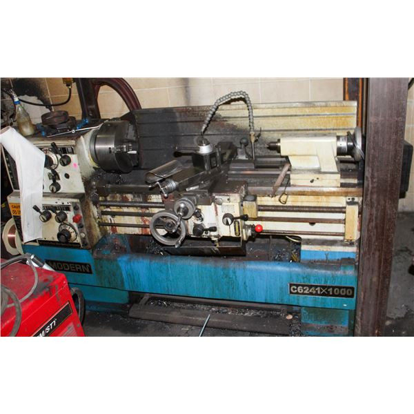 MODERN C6241 X 1000 INDUSTRIAL WELDING LATHE