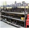 Image 1 : HD 4 TIER STEEL SHELF C/W ASSORTED STEEL PIPE