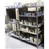 HD 6 TIER STEEL SHELF C/W ASSORTED STEEL PIPE ETC