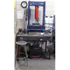 Image 1 : SHUR-LIFT 3000 SERIES STEEL PRESS W/ METAL TABLE/