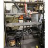 Image 2 : HD 4 TIER STEEL SHELF W/ ASSORTED SAW BLADE