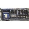 Image 1 : HD STEEL SHELVING UNIT C/W ASSORTED STEEL PLATES &