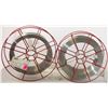 LOT OF 2 ASSORTED WHEELS OF FLUX CORED WIRE