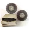 Image 1 : LOT OF ASSORTED WIRE WHEELS