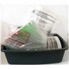 Image 1 : TRAY OF NEW WELDING HELMET SHIELD REPLACEMENTS