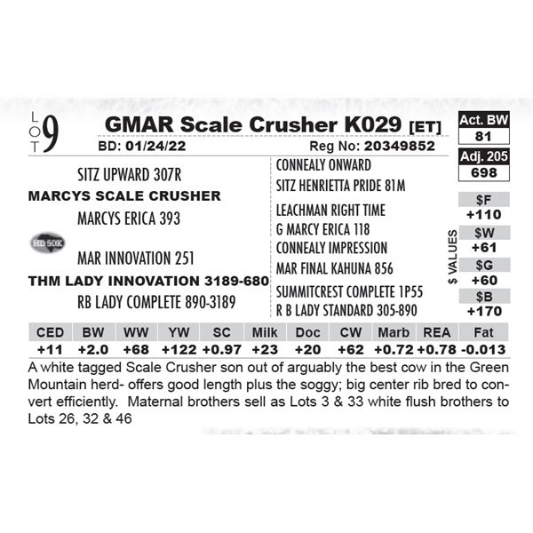 GMAR Scale Crusher K029